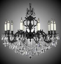 American Brass & Crystal CH9578-A-01G-PI - Ten Light Chandelier